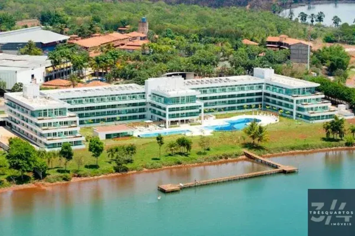 LAKE VIEW RESORT – BEIRA LAGO | MOBILIADO Condomínio Edifício Lake View Resort 4...