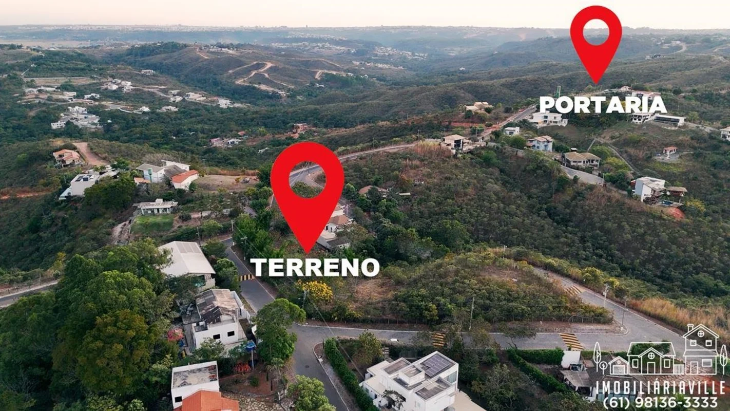 Lote de esquina com 2.140m² com VISTA PANORÂMICAPRÓXIMO a PORTARIALocalizado em ...