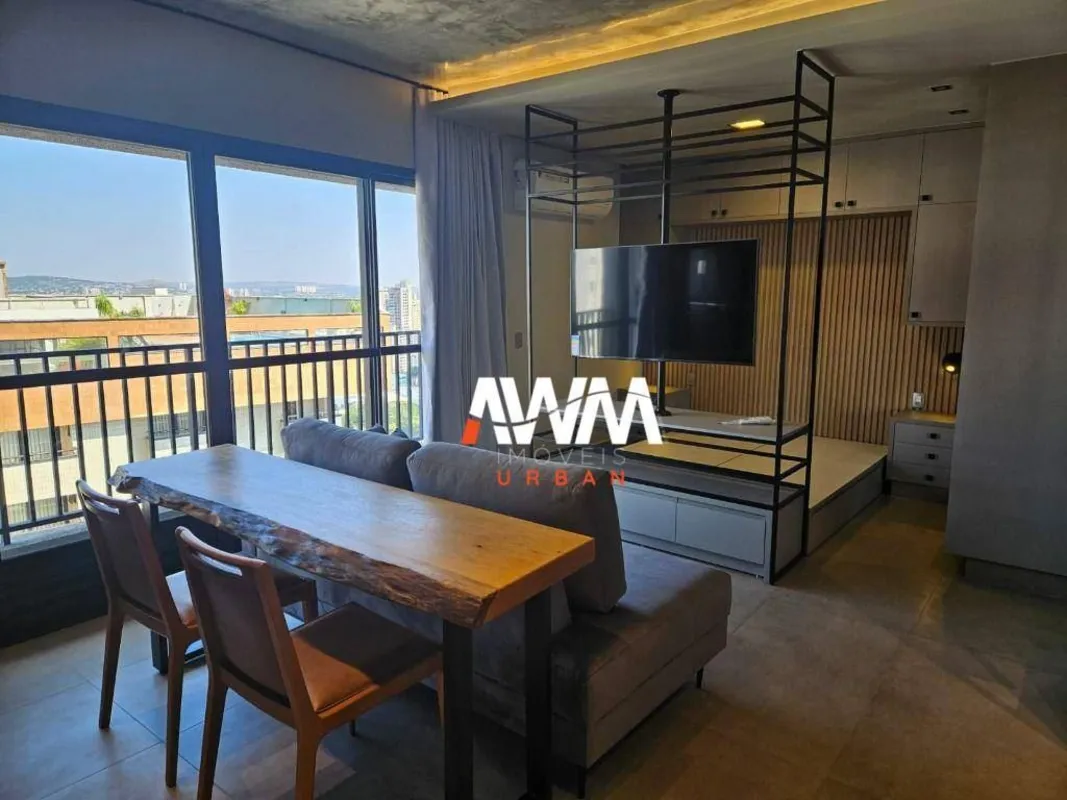 Apartamento a venda no Setor Oeste43,8m² com 1 suíte, sala, cozinha americana;- ...