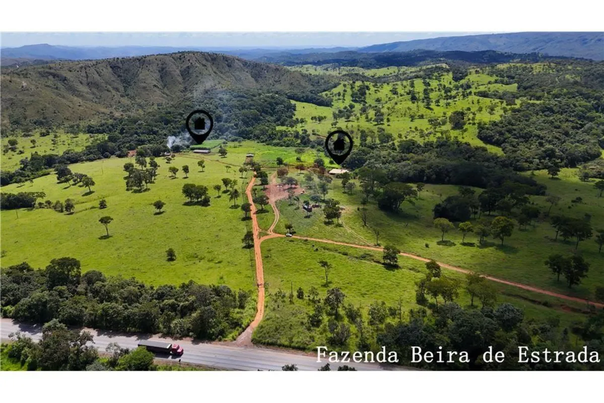 Oportunidade para investimento!Fazenda no DF, 15 km de Brazlândia.Na beira da ro...