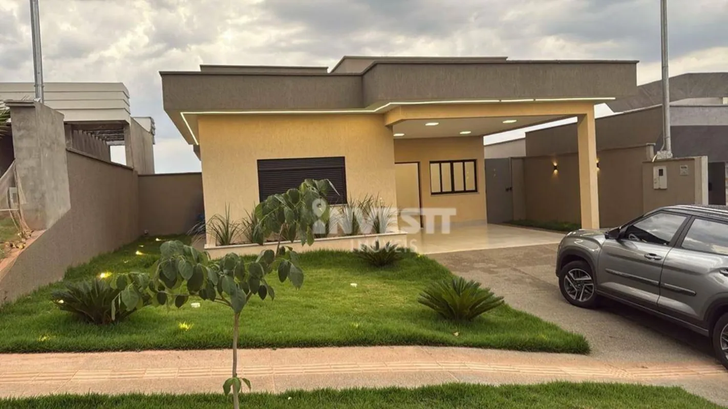 LOCALIZAÇÃO:Casa Nova de Alto Padrão à Venda no Condomínio Vale Verde Senador Ca...