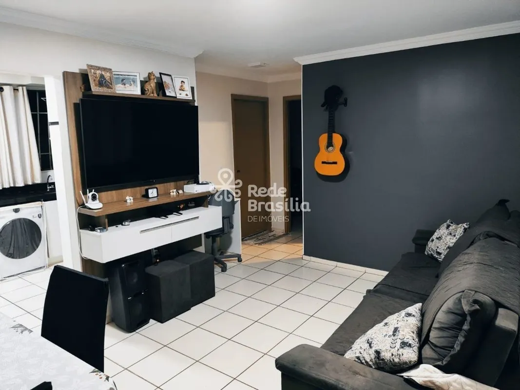 QN 30 Residencial Vivenciar | Apartamento Térreo 2 Quartos com Banheiro Social e...