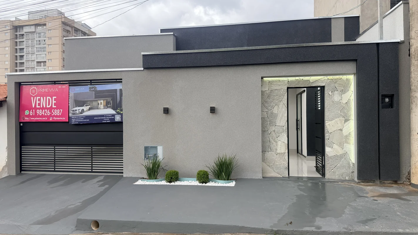 Casa moderna na Quadra 401 – Samambaia NorteConforto, modernidade e lazer em um ...