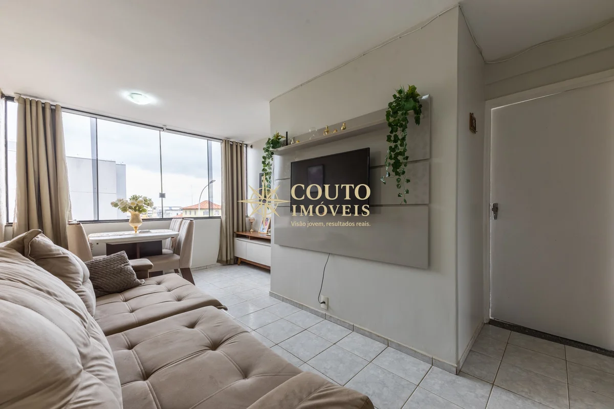 Apartamento Vazado com 2 Quartos e Vaga de Garagem no Guará IConforto, ventilaçã...