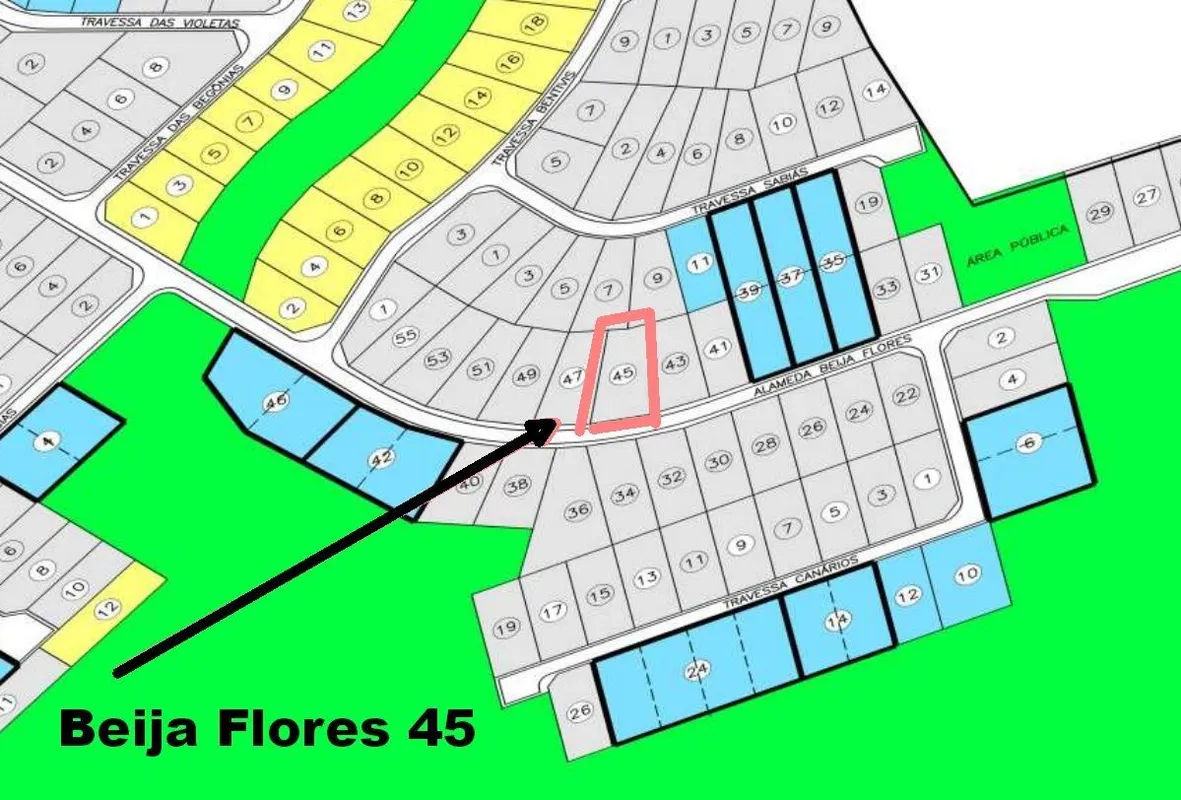 Lote à venda no Condomínio Santa Mônica - Exclusividade e Qualidade de Vida no m...