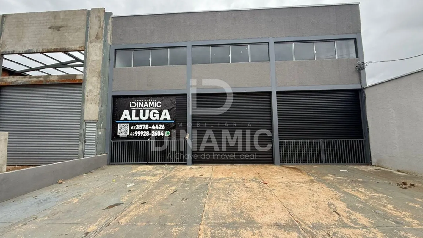 (ID 09)Galpão Comercial para Locação com 300 m² no Residencial Itaipu Avenida Vi...