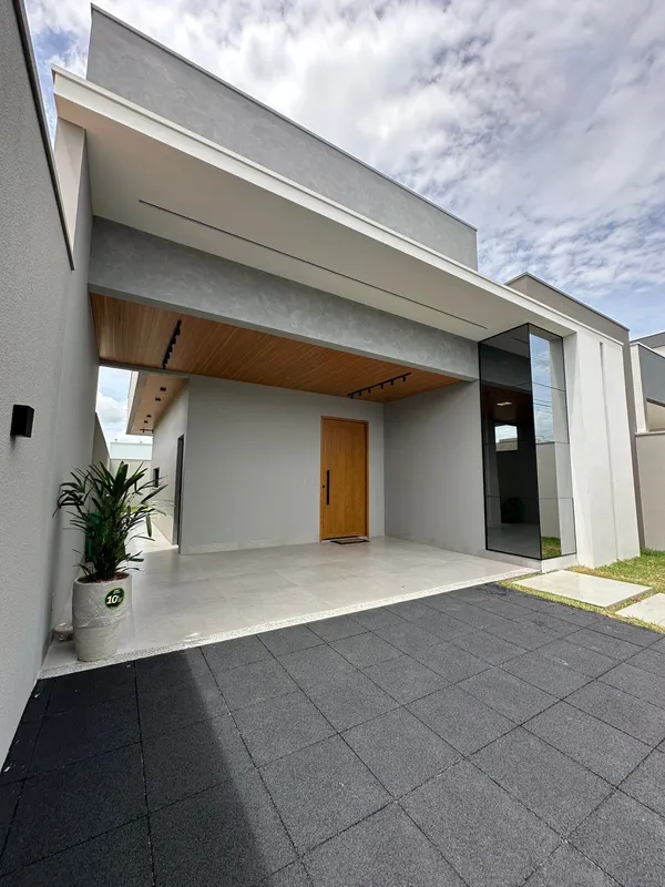 Casa com 3 quartos sendo 1 SuíteSala e Cozinha conceito abertoEspaço Gourmet Ban...