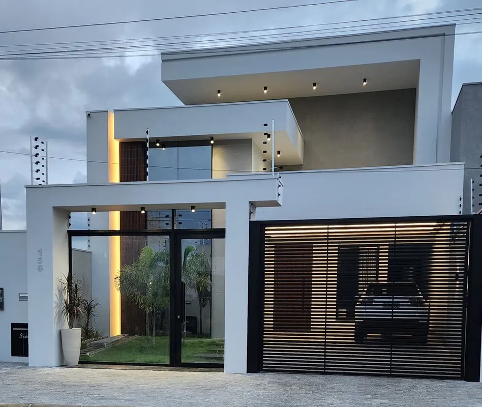 Casa aconchegante, Sala de estar, 3 suítes, cozinha gourmet com vista para pisci...