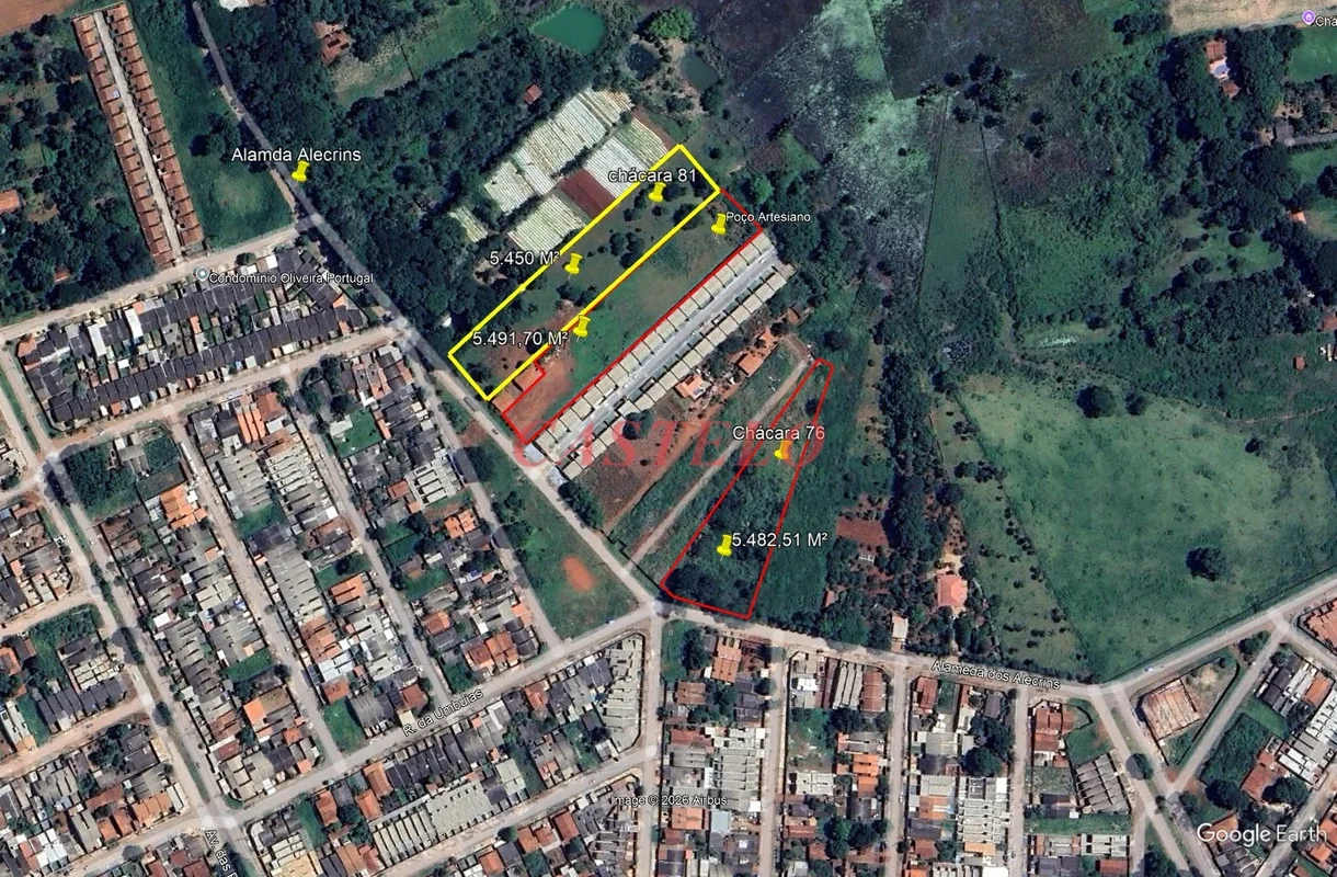 AREA EDIFICADA 218,51 m²AREA TERRENO 5482,17 m²(C) 04/02/26