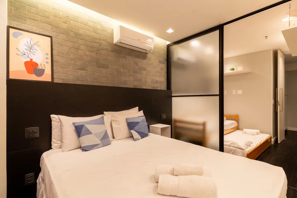 FLAT DUPLEX REFORMADO - PARA 6 PESSOAS - FUSION - SHN - ASA NORTE - MOBILIADO + ...