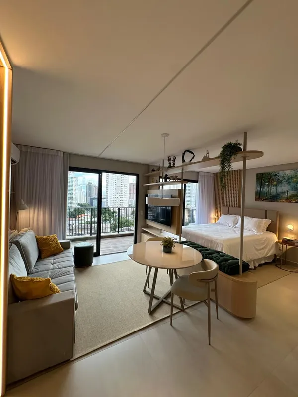 ?? TAI Residências – Torre Singapura | Setor Bueno | Decorado? Apartamento• 40 m...