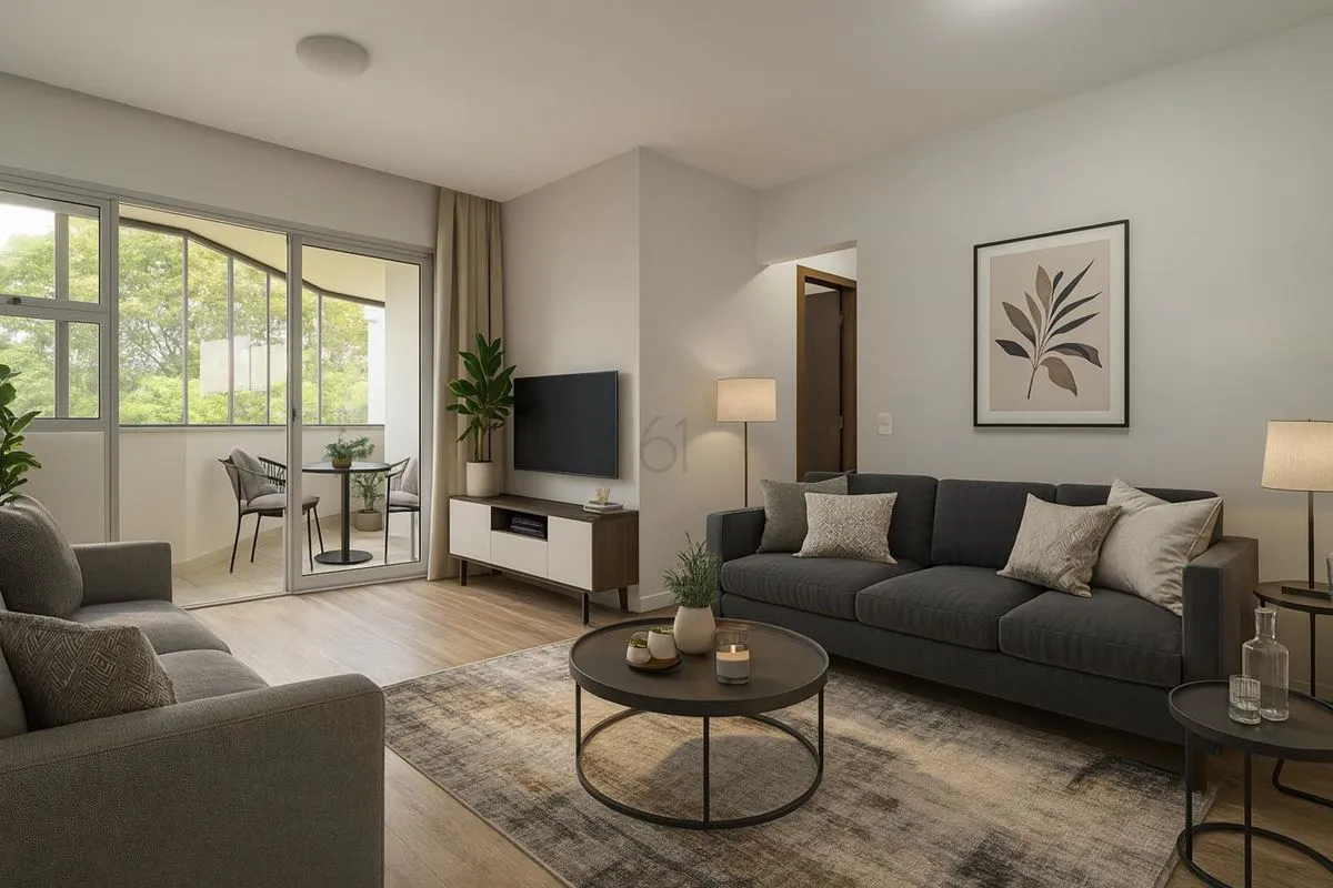 APARTAMENTO 3 QUARTOS (1SUÍTE), COM VAGA E COBERTURA COLETIVA À VENDA NA SQN 211...