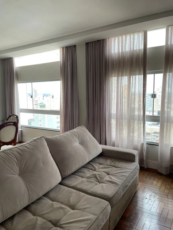 Apartamento de 3 Q, andar alto, Metragem: 112 m² Sala, quartos sendo 1 suíte, ba...