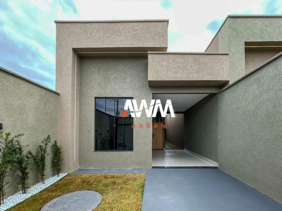 Casa com piscina e varanda gourmet | 3 quartos (1 suíte) | 108 m² construídos | ...