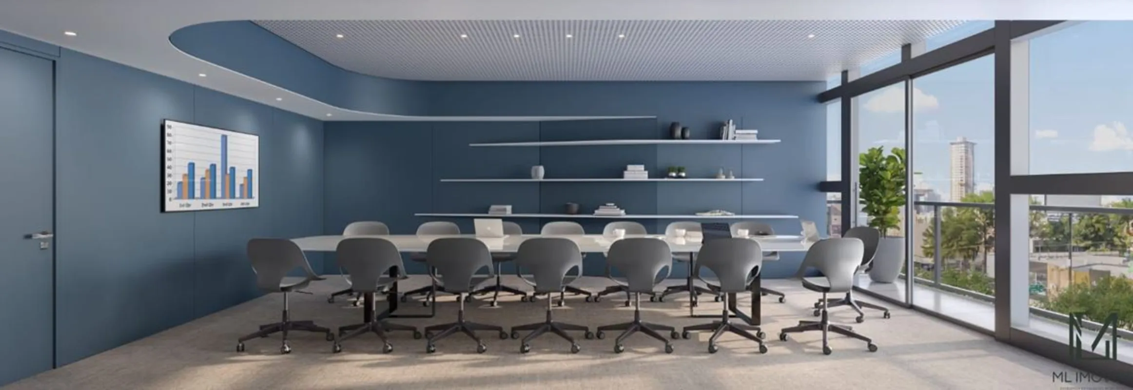 Sala Comercial Infinity Business | Setor Marista | Goiânia | 55m²Sala comercial ...
