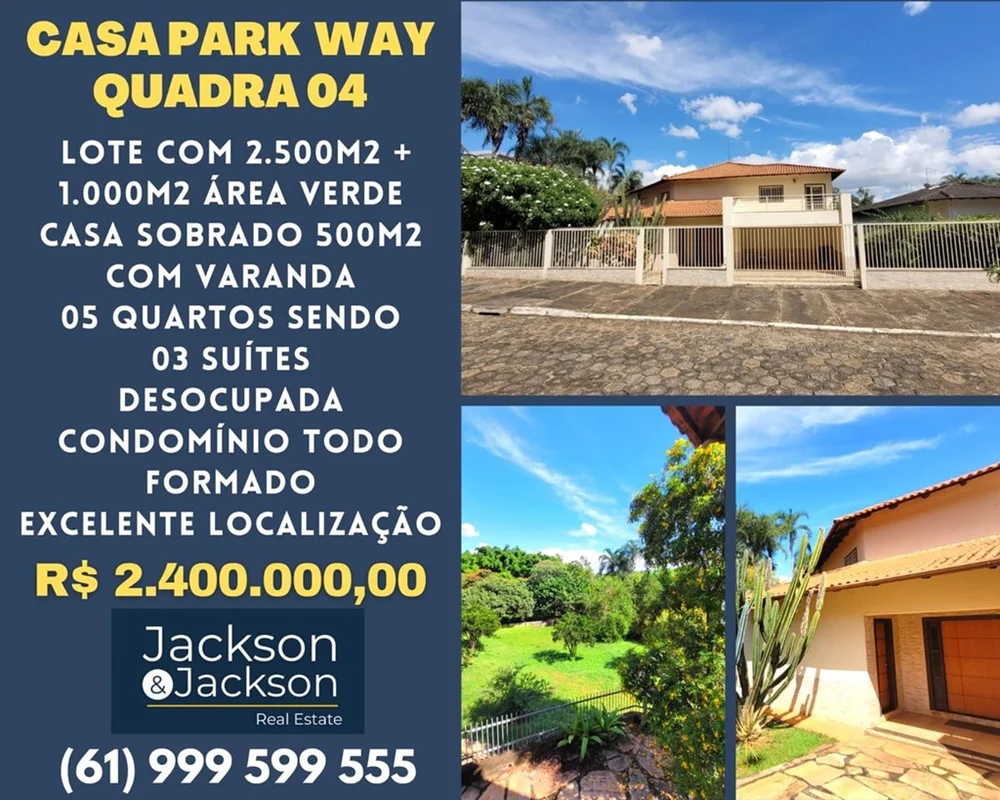 Excelente Sobrado a venda no SMPW Quadra 04Localizada em condomínio todo formado...
