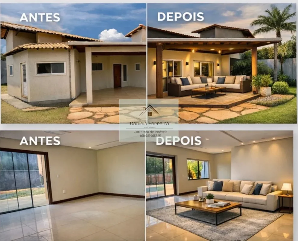 OPORTUNIDADE! Casa de 4 Quartos no Privê Morada Sul – Parte Alta e Rua Tranquila...