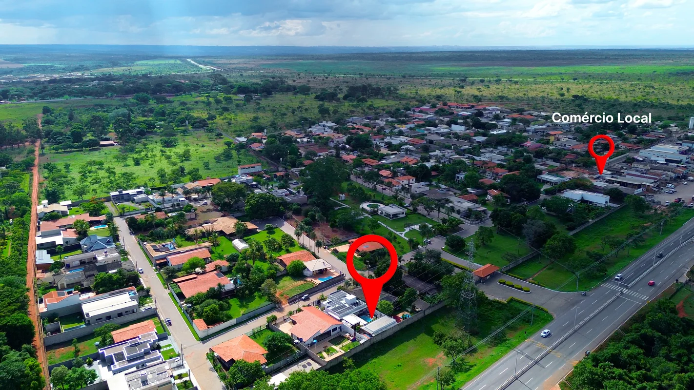 Imagine viver em uma residência moderna, confortável e com vista privilegiada no...