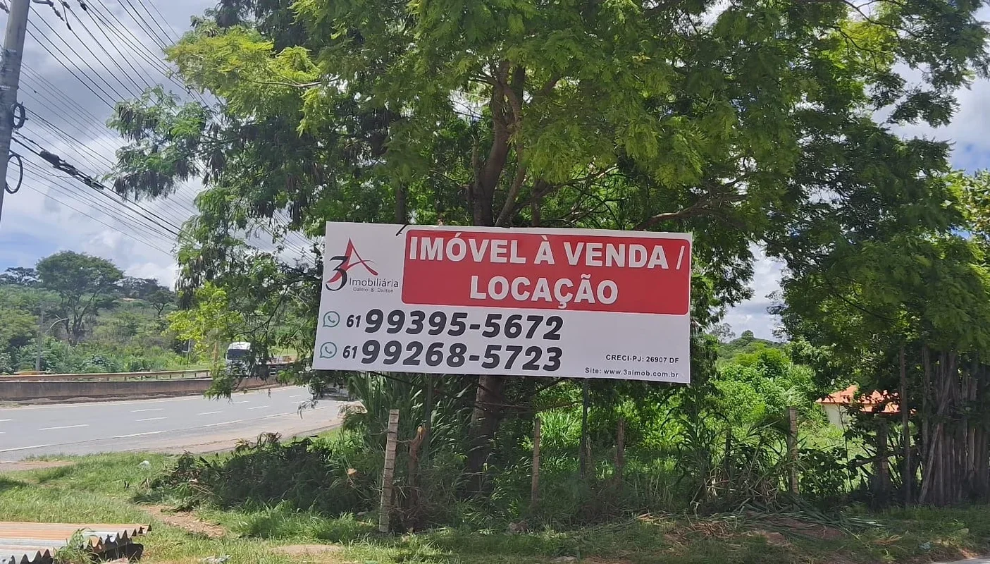 OPORTUNIDADE!LOCAÇÃO OU VENDA.Terreno beira pista.SOBRADINHO – GRANDE COLORADO.R...