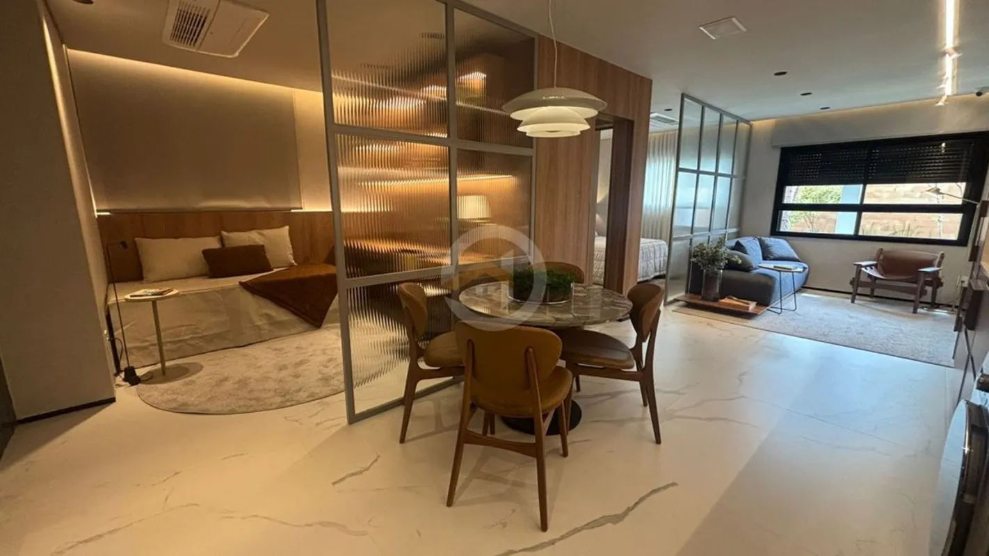 Apartamento compacto de luxo - 1 quartoApartamentos inteligentes com foco em val...