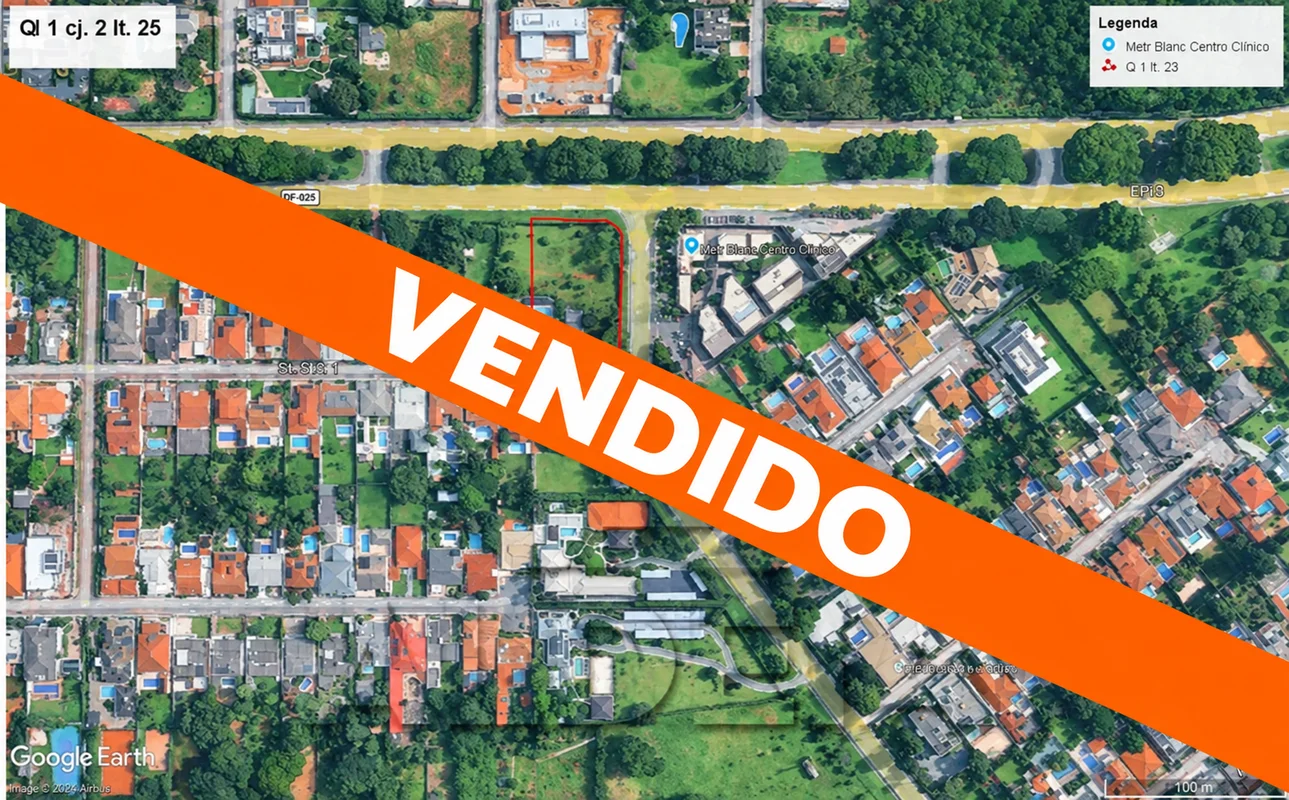 Único no Lago Sul. Não há outro igual. Ponta de picolé interna em esquina e defr...