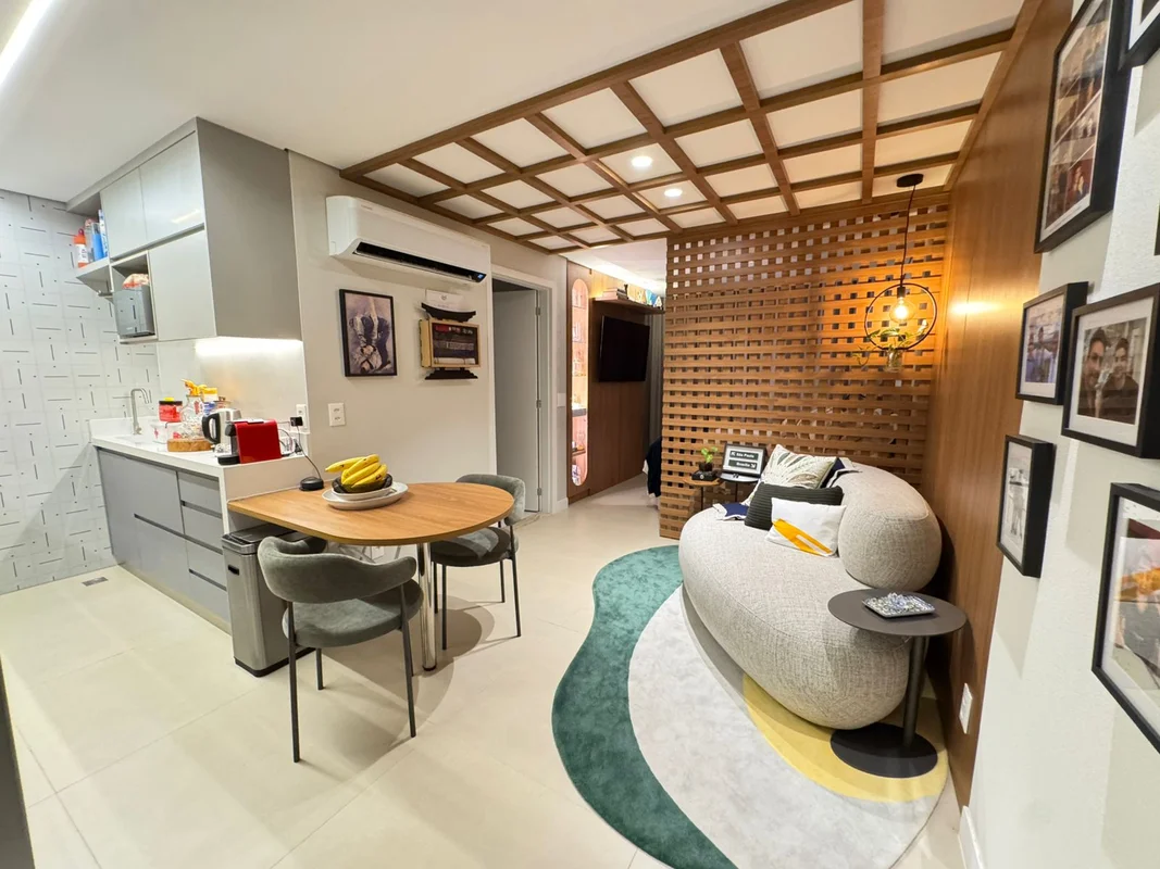 MOBILIADO E DECORADO - APARTAMENTO 1 QUARTO NOROESTE - MODERNO - CLOSET - GARAGE...