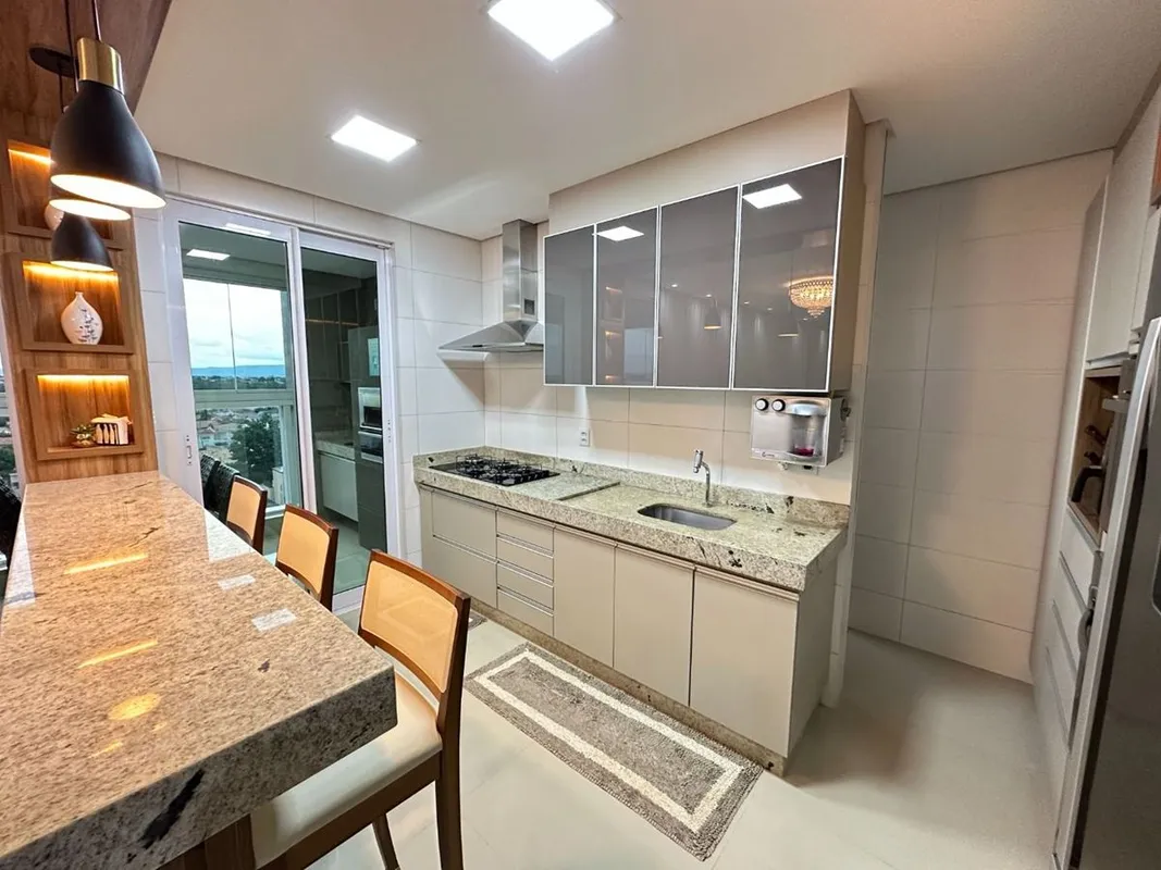 JK Park Residence | Alto PadrãoApartamento 114 m² | Andar alto 3 suítes Totalmen...