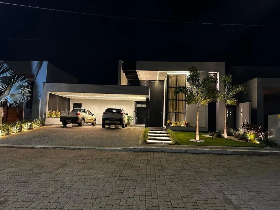 Residencial Paraíso Ponte Alta Casa Terrea com Fachada imponente Sala para 2 amb...