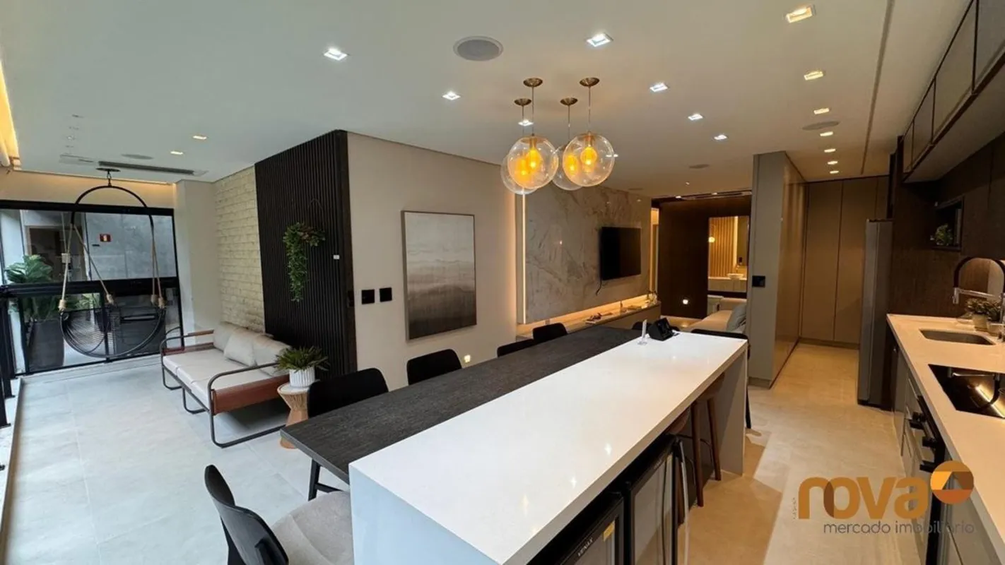 Apartamento de 3 quartos com 3 suítes. Lavabo, closet, varanda gourmet com ponto...