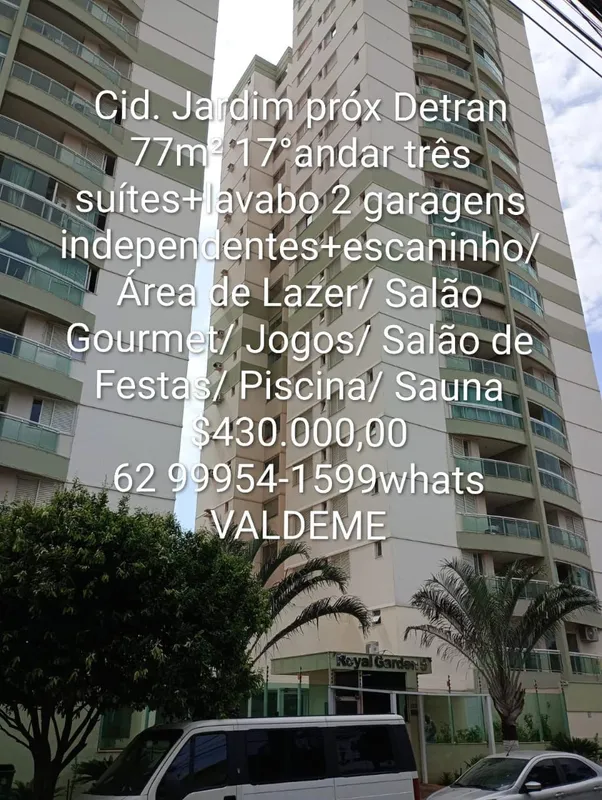 Condomínio Royal Garden 5 Cidade Jardim - Goiânia, próximo ao Detran, Faculdade ...