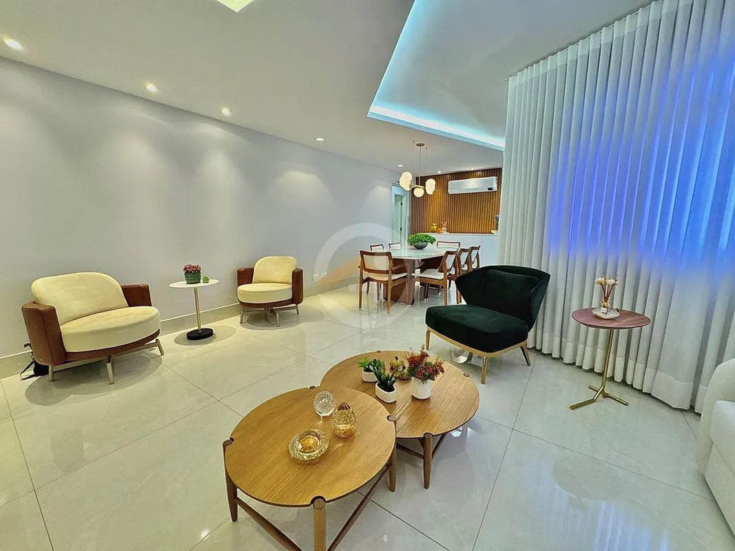 Apartamento 4 Quartos, Sendo 3 Suítes + Home Completo em Armários NovosSala 2 Am...