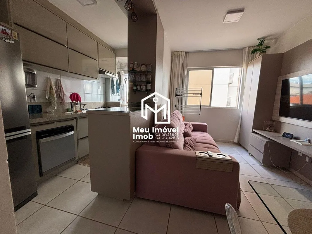 Apartamento 2 Quartos com Suíte à Venda no São Caetano - Luziânia/GO | 51,87m² |...