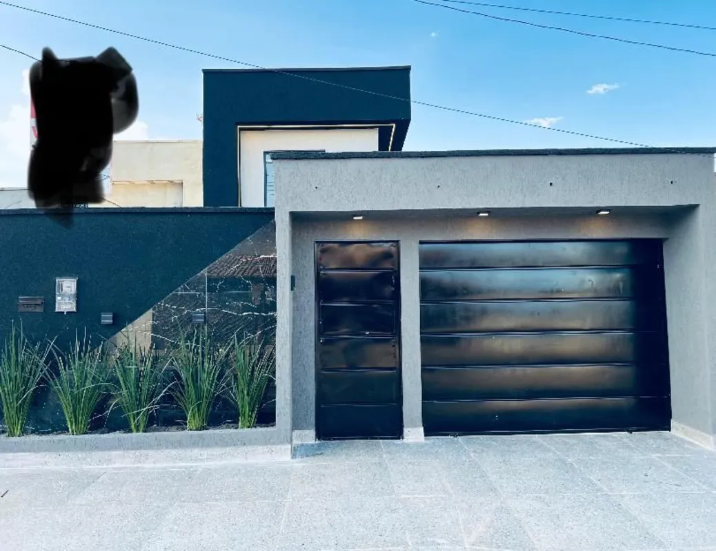 CASA 3 QUARTOS COM CLOSET, DOIS QUARTOS E BANHEIRO SOCIAL, AMPLA SALA COM COSINH...