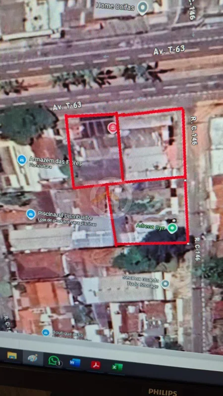 Terreno comercial na Avenida T 63 no Jardim América.3 lotes comerciais2 na Av T6...