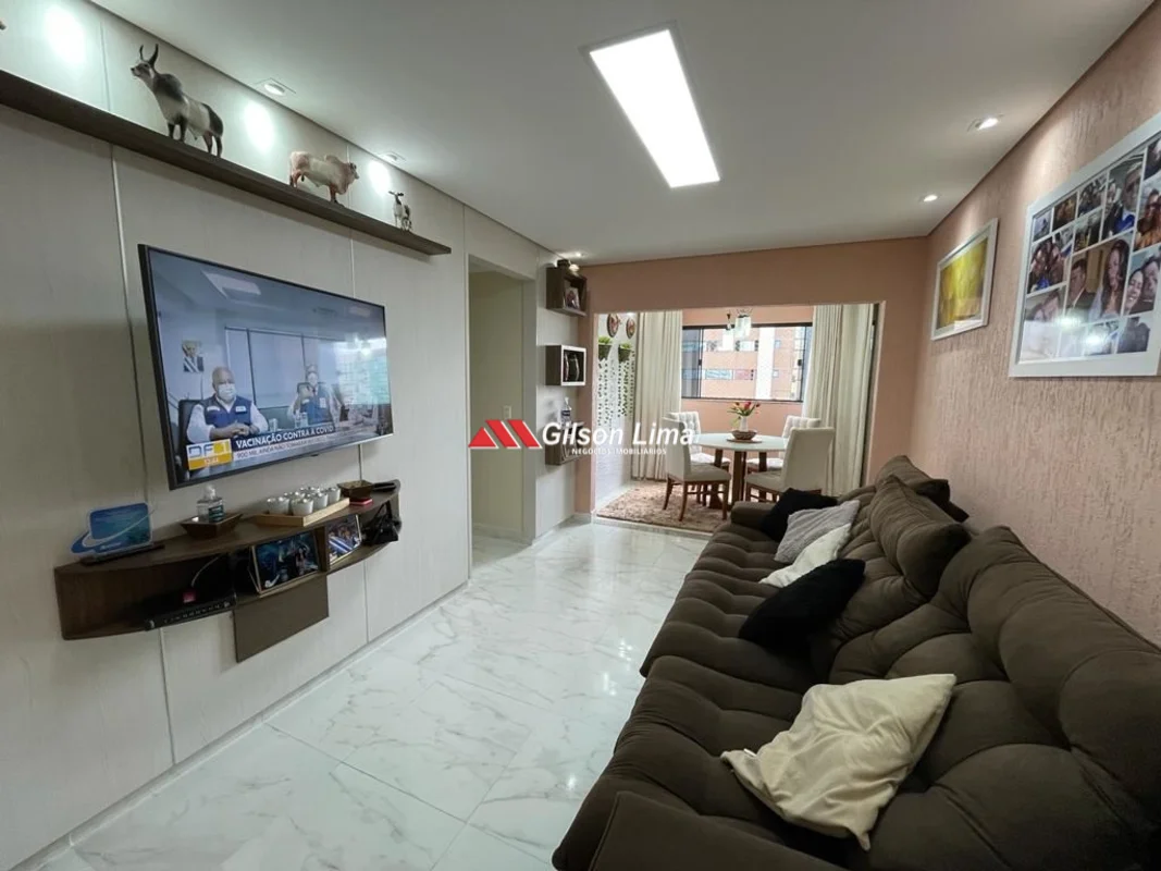 ** 92 m2 - 3 Quartos/Suíte + DCE - REFORMADO - Andar Alto **GILSON LIMA VENDE AP...