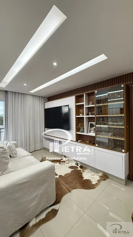 Lindo apartamento, mobiliado e projeto luminotecnico. * Consultar lista dos move...