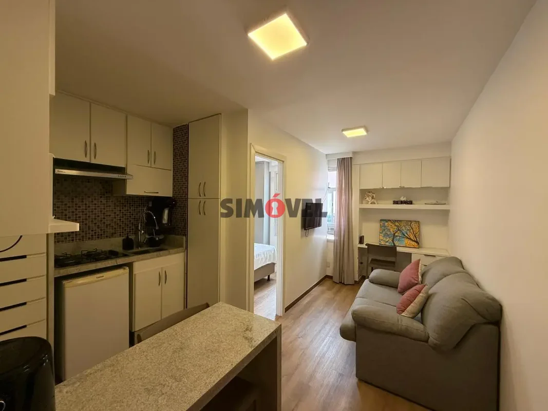QMSW 5, 27m², suíte, mobiliado, próximo a BlueFit, Mont Serrat Studios - R$: 449...