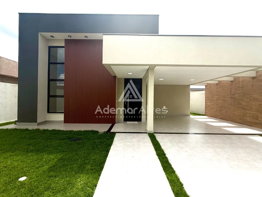 ADEMAR ALVES EMPREENDIMENTOS IMOBILIÁRIOSVENDE CASA NOVA NO CONDOMÍNIO ALTO DA B...