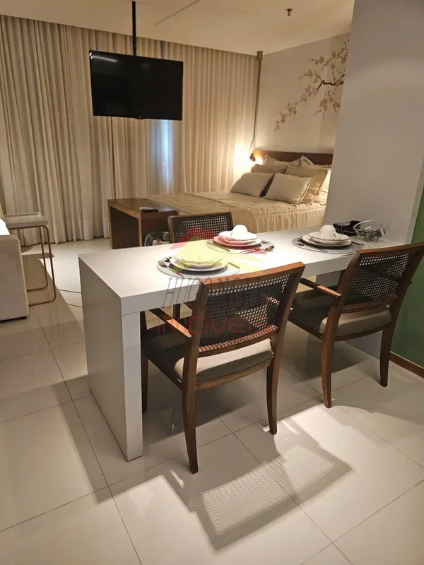Aproveite a oportunidade de alugar um hotel-flat no SGCV, no coração do Park Sul...