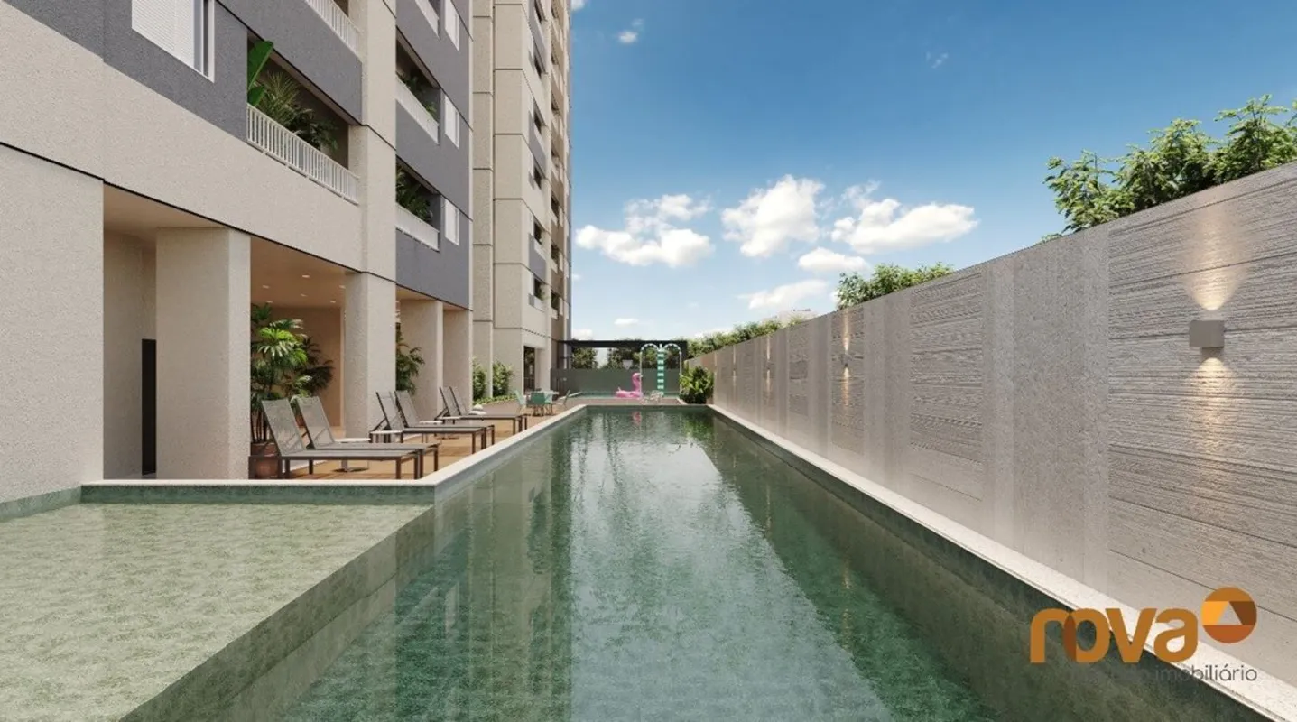 Apartamento a venda de 2 quartos com suíte, no jardim América, nascente com 1 va...