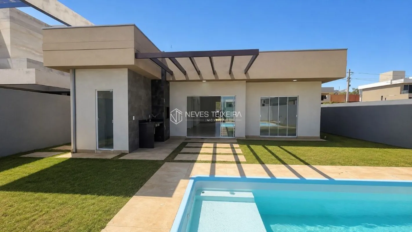 NEVES TEIXEIRA IMÓVEIS ALUGA: Excepcional casa, alto padrão, nascente, com proje...