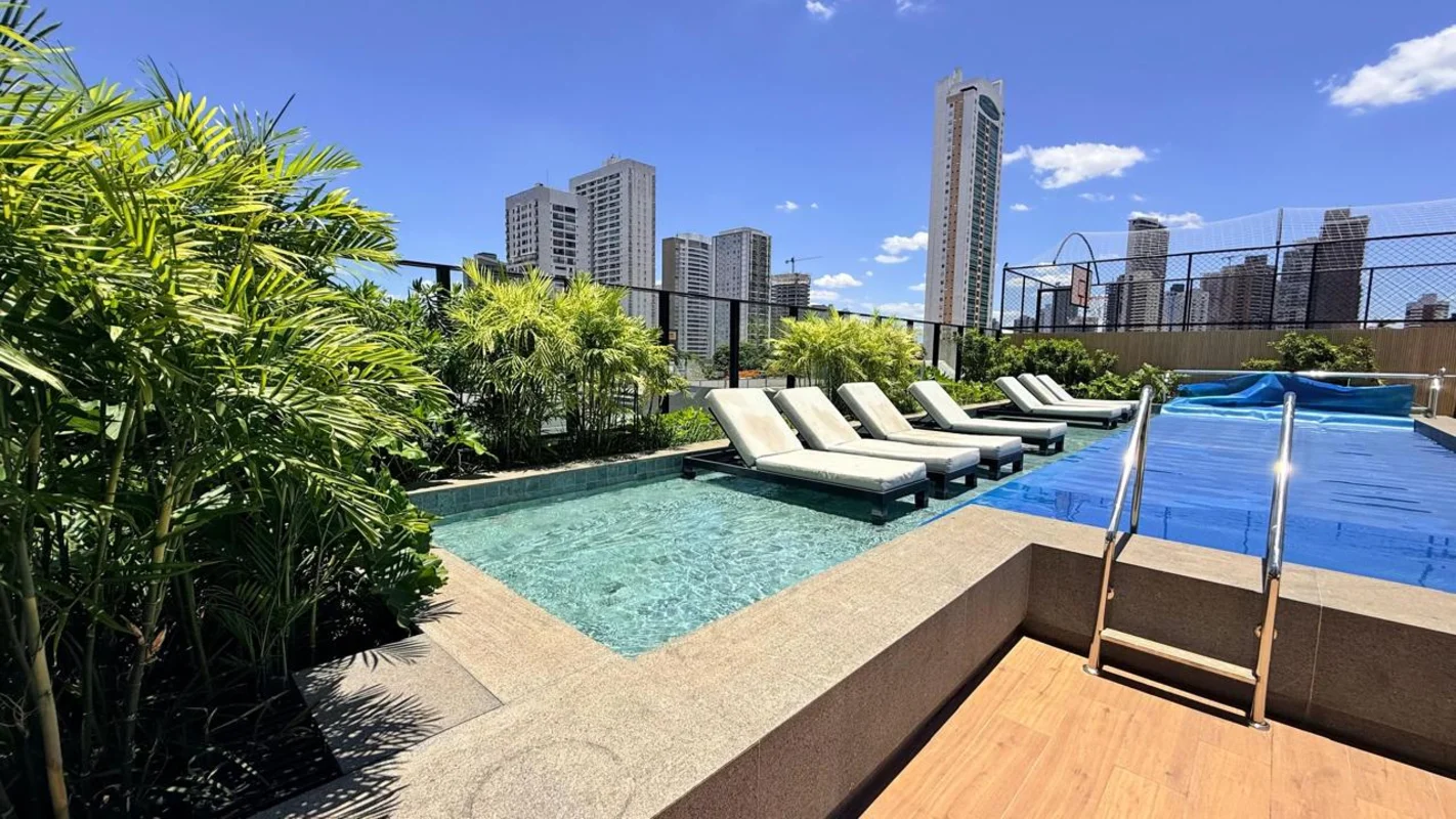 Apartamento à Venda no Hub Compact Life – Setor Bueno56 m² | 2 Quartos (1 Suíte)...