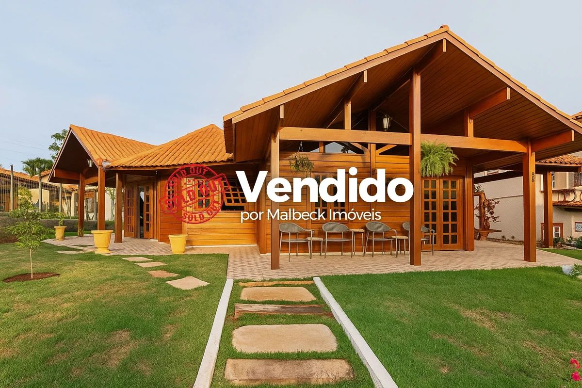 IMÓVEL VENDIDO com EXCLUSIVIDADE POR MALBECK IMÓVEIS: Uma casa única, 100% const...