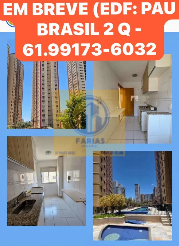 FARIAS IMÓVEIS E SUA EQUIPE ESPECIALITA EM ÁGUAS CLARAS VENDE ESTE IMÓVEL:**** I...