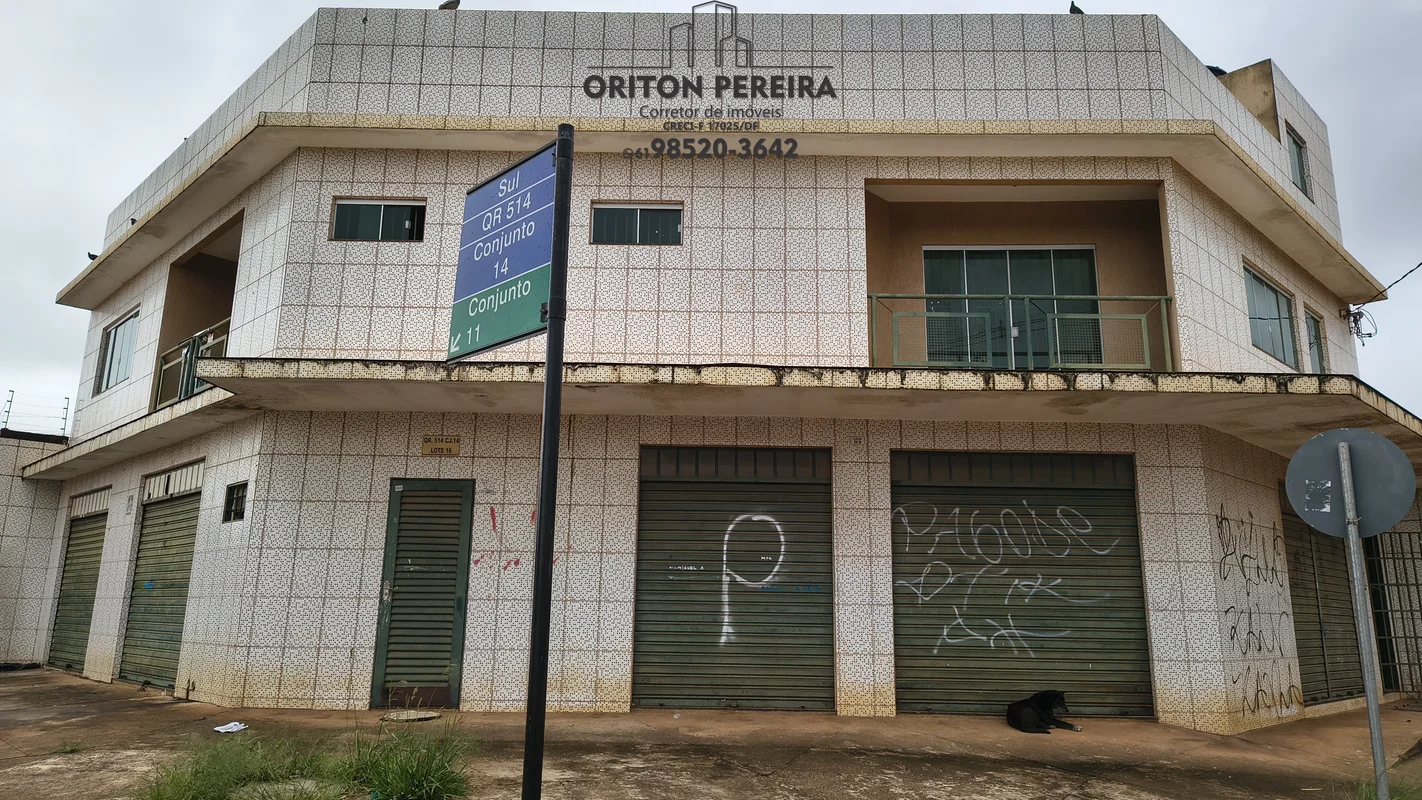 QR 514, Conjunto 14, Samambaia Sul, Brasília/DF.ORITON PEREIRA CORRETOR DE IMÓVE...
