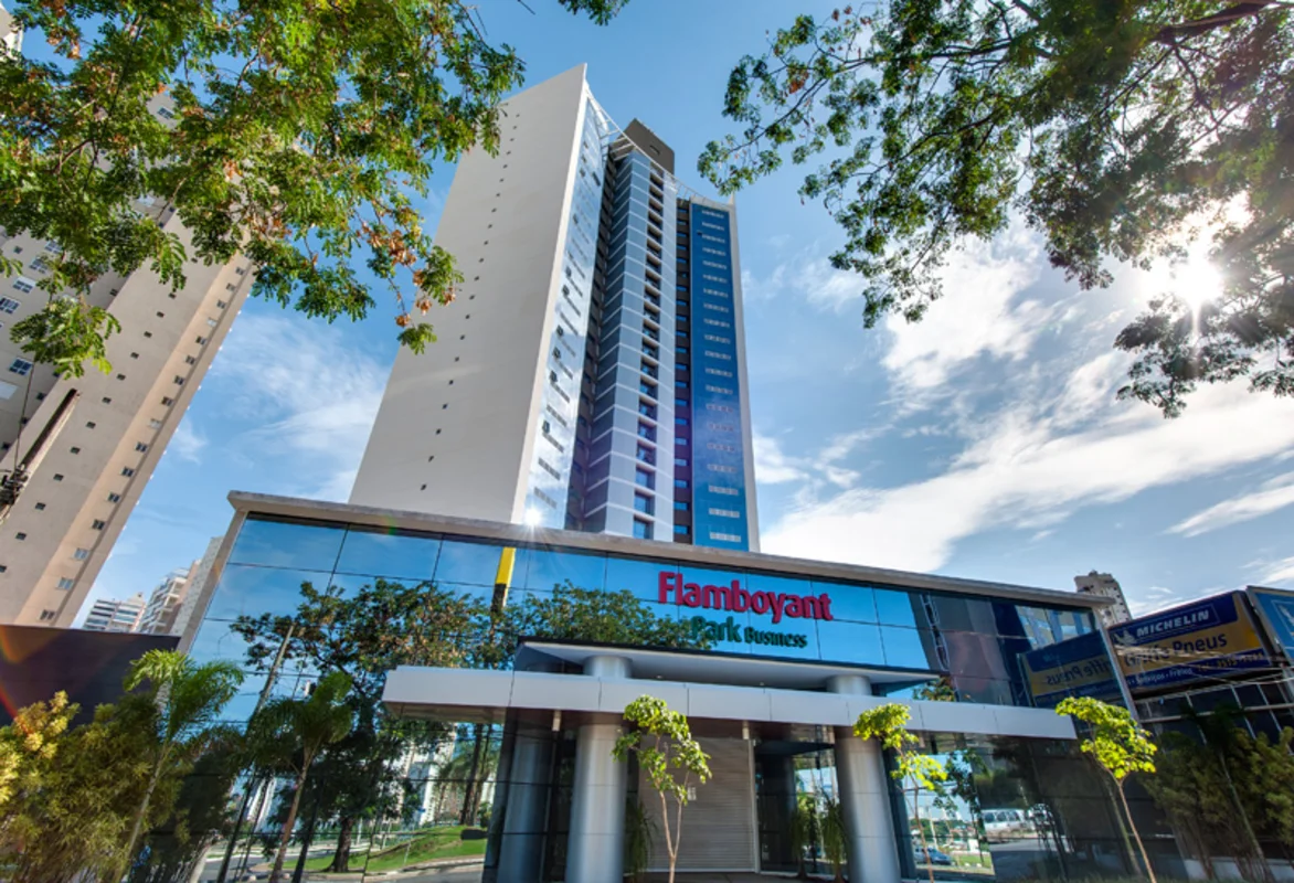 ? SALA COMERCIAL PARA ALUGAR – JARDIM GOIÁS | VISTA PARA O PARQUE FLAMBOYANT ???...