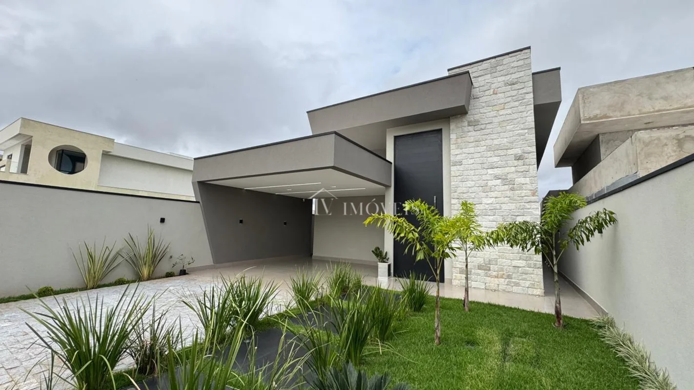Lilian Vieira Vende:Casa Moderna em Condomínio Fechado | 4 Suítes | Piscina | En...