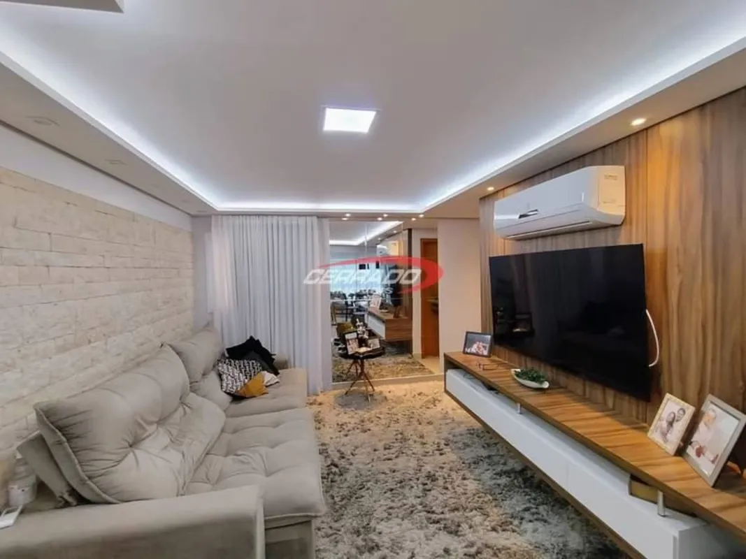 Apartamento com 3 suítes sendo 2 americanas, montado em armários, cozinha americ...