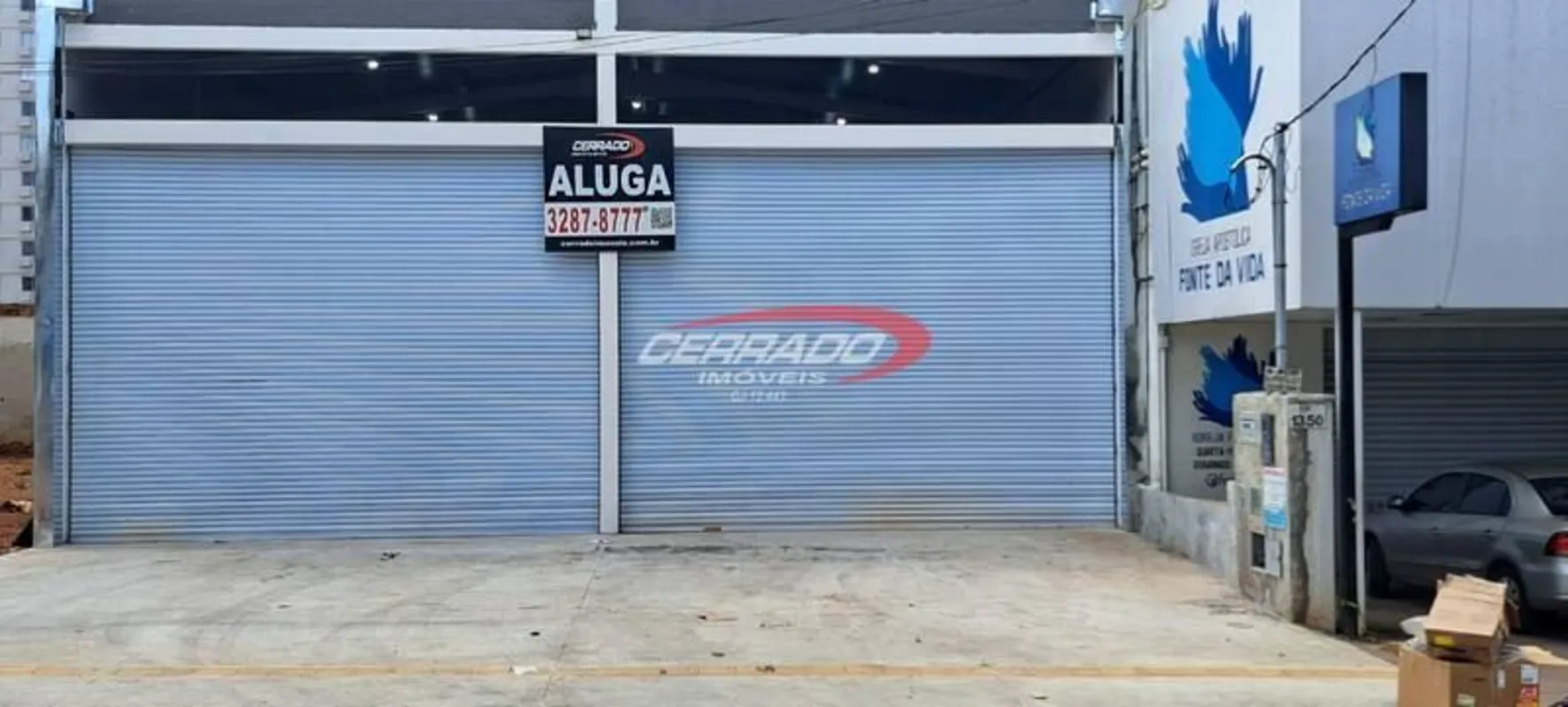 Galpão novo com 318 m² na parte térreo, 65 m² de mezanino , 2 banheiros, piso us...