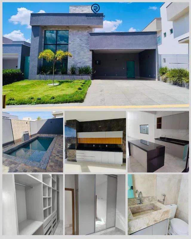 Casa Térrea de Alto Padrão no Condomínio Jardim Veneza/ Senador CanedoValor de V...